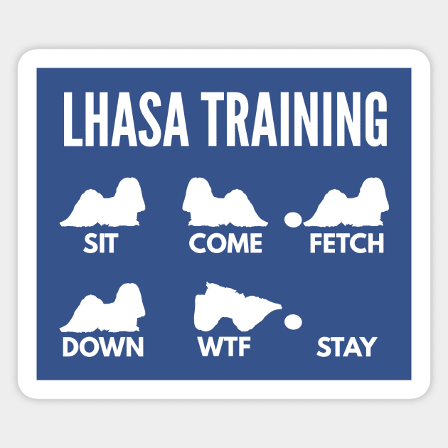 Lhasa Apso Training Boxer Dog Tricks Sticker by DoggyStyles